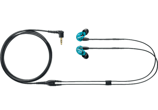 SHURE - SE215SPE-B-UNI Dynamique 1 voie minijack bleu