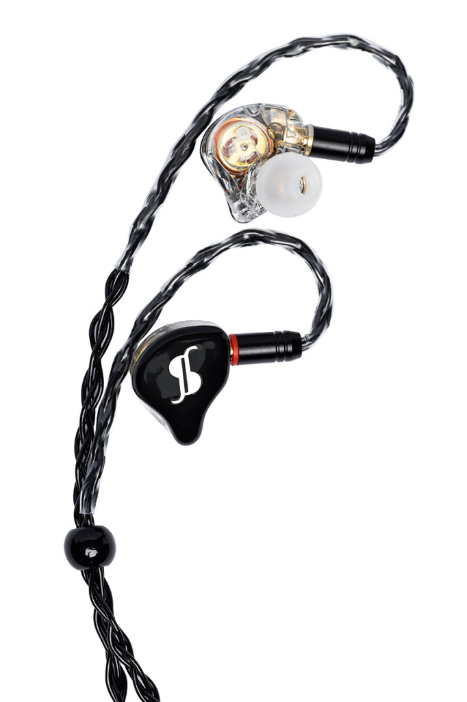 STAGG ECOUTEURS IN EAR 3 TRANSDUCTEURS Noir