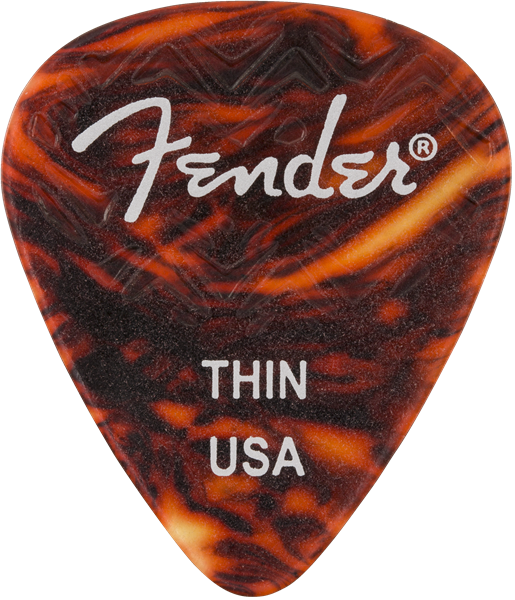 Mediators Fender Wavelength Celluloid Tortoise x 6 1.2mm