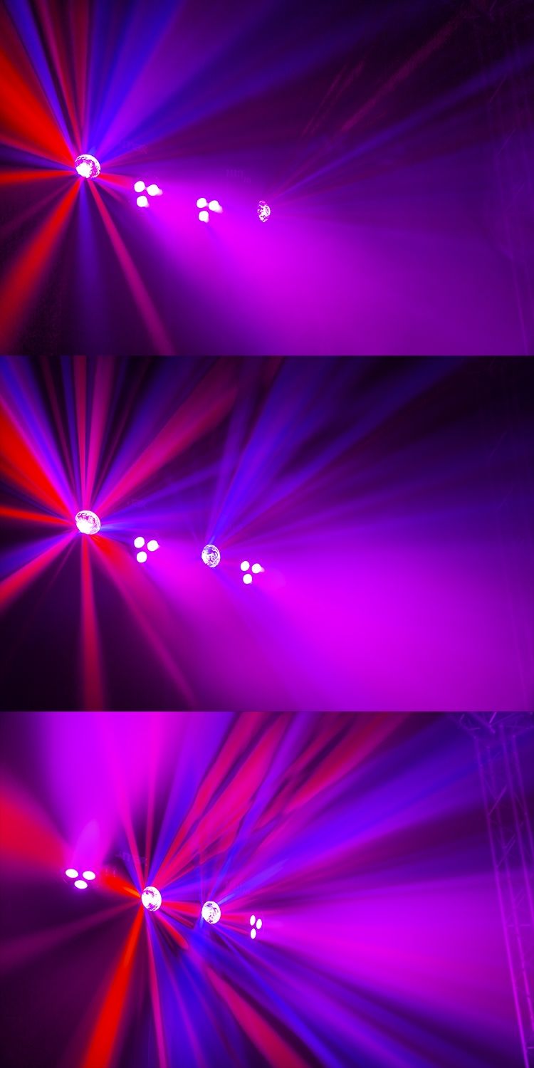JEU DE LUMIÈRE PARTYBAR01, 2 X PROJECTEURS PAR + 2 JELLYMOON RGBW