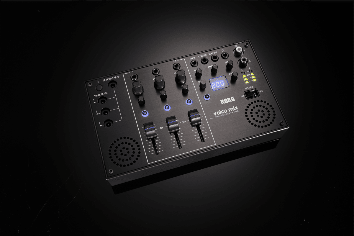 SYNTHETISEUR KORG VOLCA-MIX  MIXEUR ANALOGIQUE ET NUMERIQUE