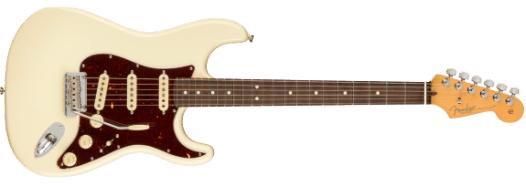 Fender Stratocaster American Professional II Stratocaster SSS Rosewood Fingerboard, olympic white