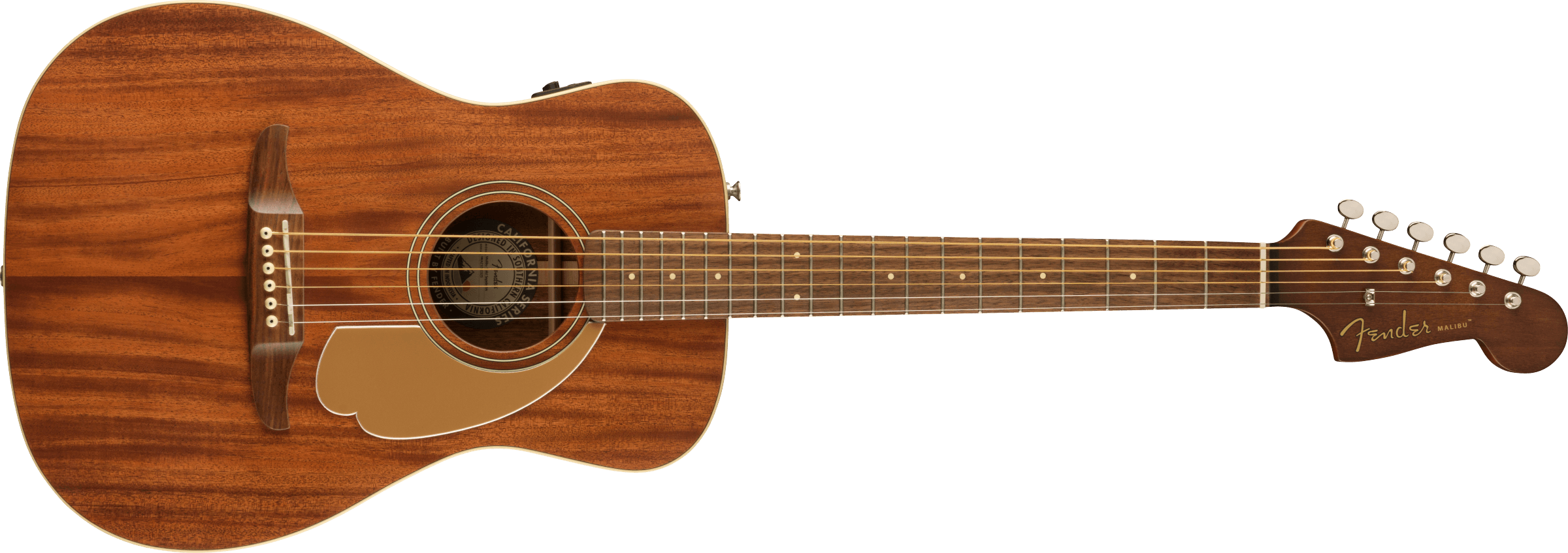Fender Malibu Player, Walnut Fingerboard, All Mahogany