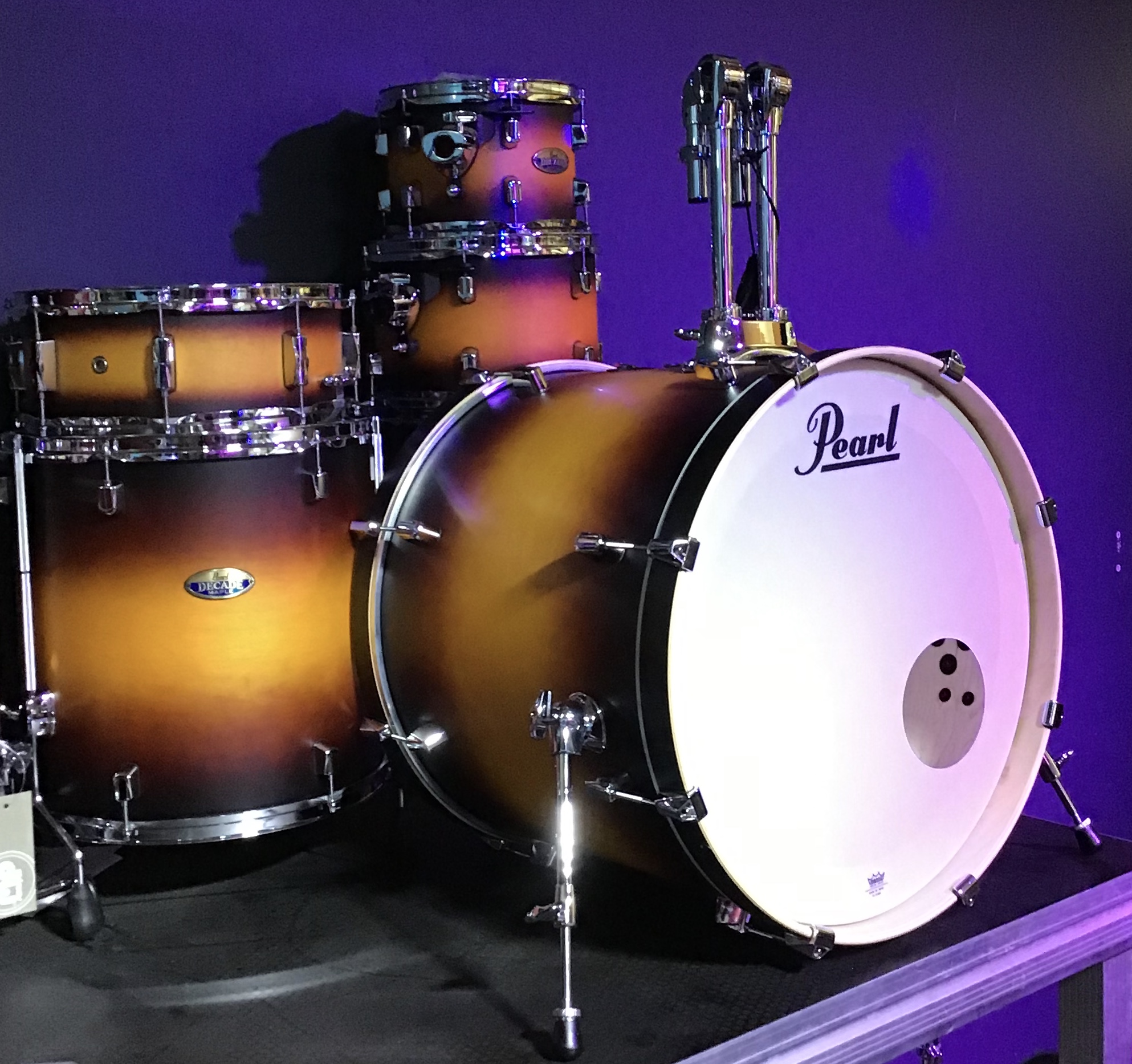 Batterie PEARL DECADE 6 Futs Classic Satin Burst