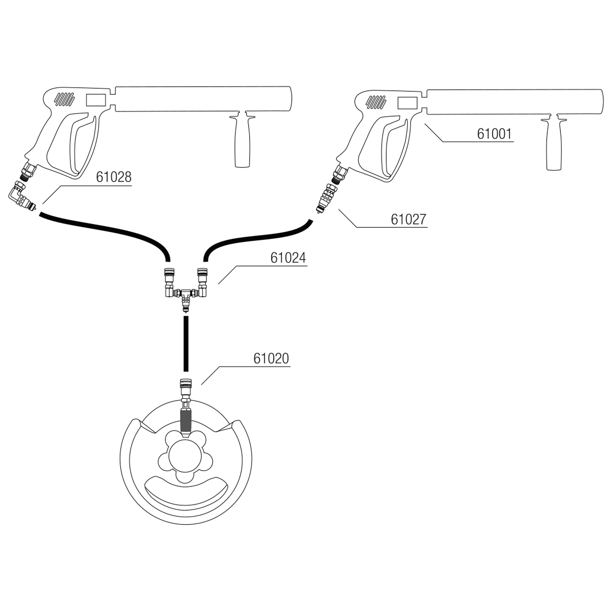 ADAPTATEUR POUR CONNEXION BOUTEILLE CO2