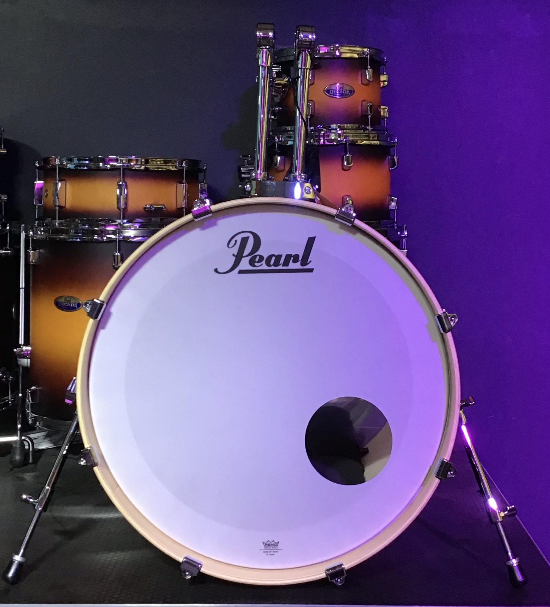 Batterie PEARL DECADE 6 Futs Classic Satin Burst