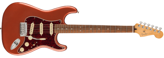 Fender Player Plus Stratocaster®, Pau Ferro Fingerboard, Aged Candy Apple Red