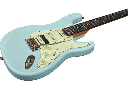EKO - AIRE-RELIC-BLU Relic - Type Strat Aire Relic Daphne Blue