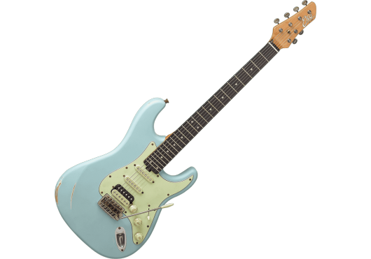EKO - AIRE-RELIC-BLU Relic - Type Strat Aire Relic Daphne Blue