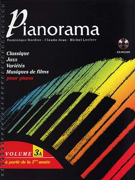 Pianorama Vol 3A Livre+ CD