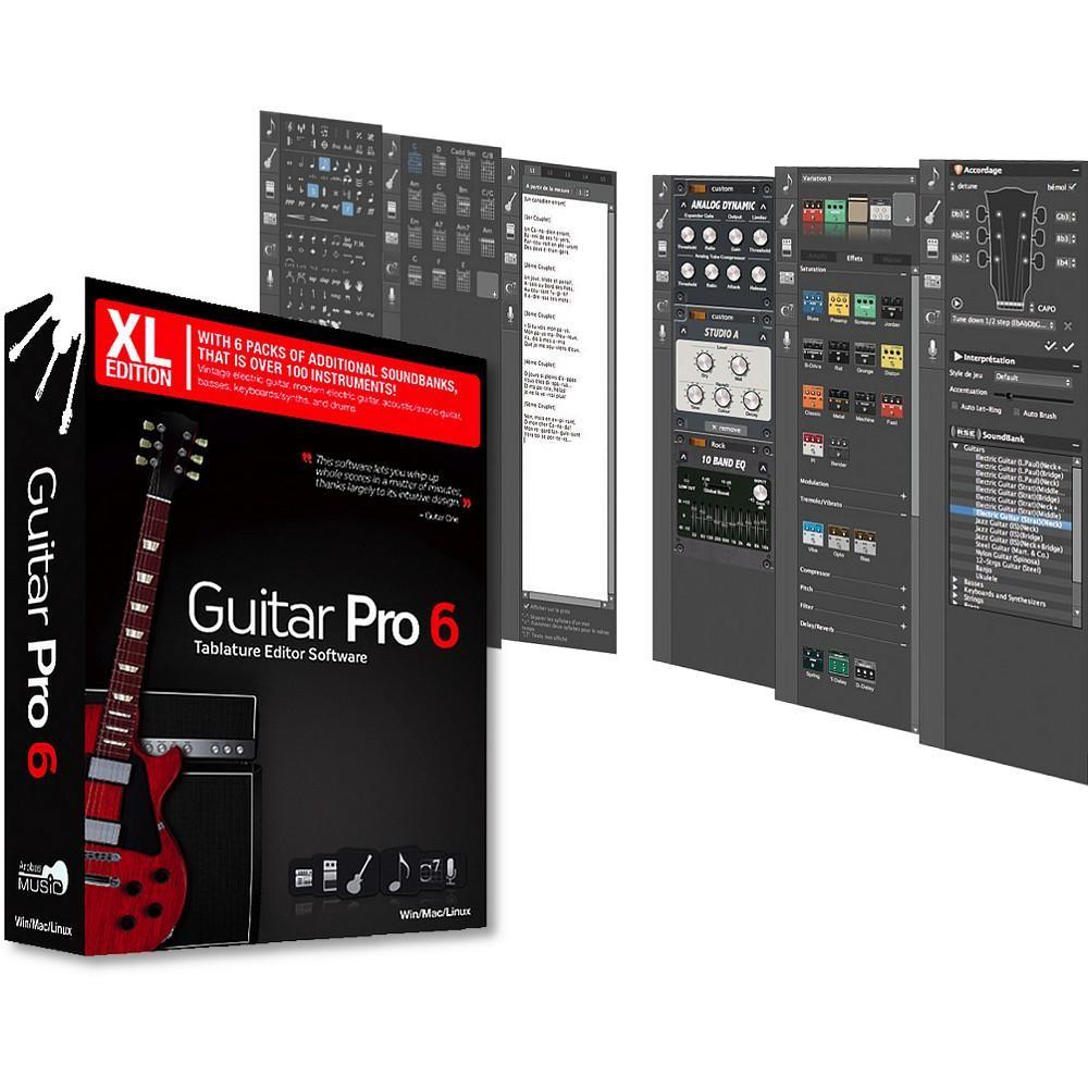 LOGICIEL Arobas Music Guitar Pro 6 XL