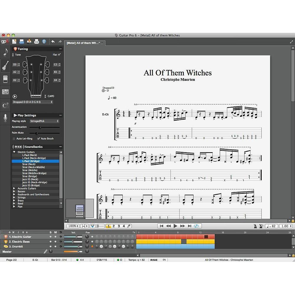 LOGICIEL Arobas Music Guitar Pro 6 XL