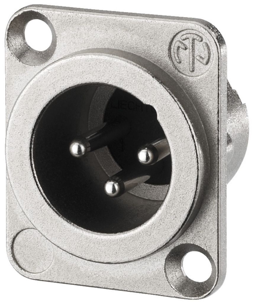 FICHE NEUTRIK EMBASE XLR MÂLE NC3MDLX