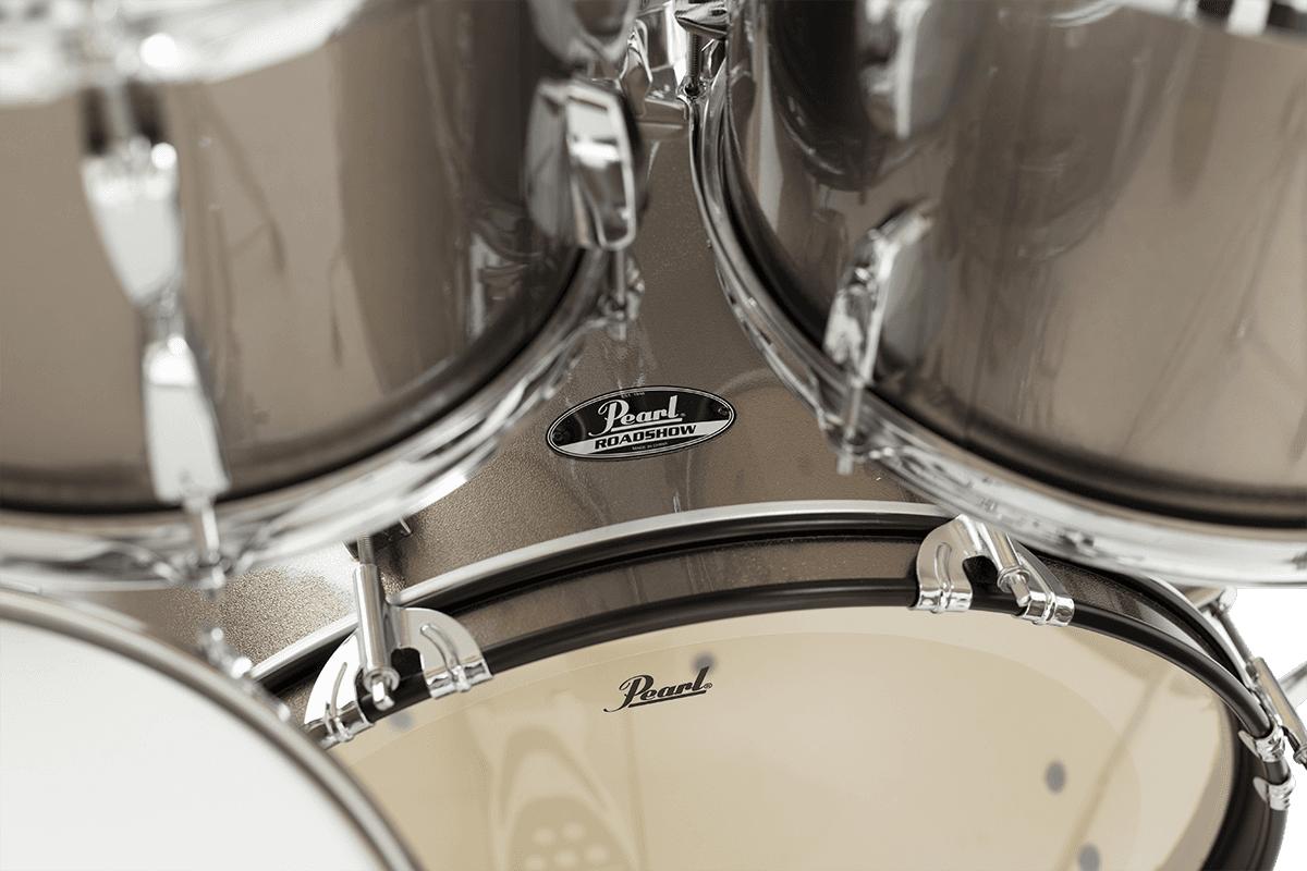 PEARL RSS505BCC-707 Fusion 20 5 fûts - Bronze Metallic + B-50 + Pack Sabian Solar 3 cymbales