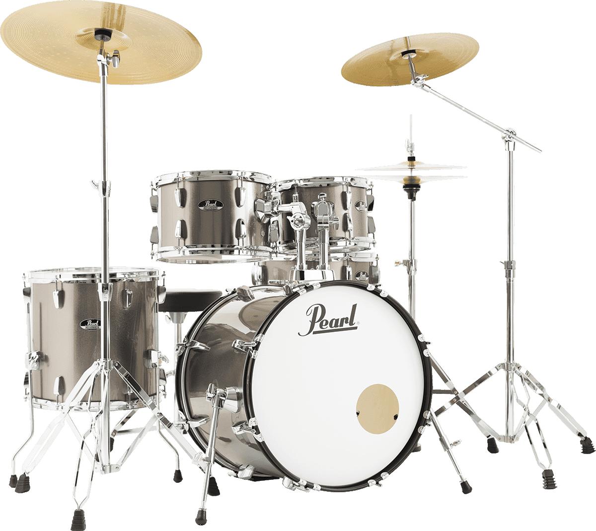 PEARL RSS505BCC-707 Fusion 20 5 fûts - Bronze Metallic + B-50 + Pack Sabian Solar 3 cymbales