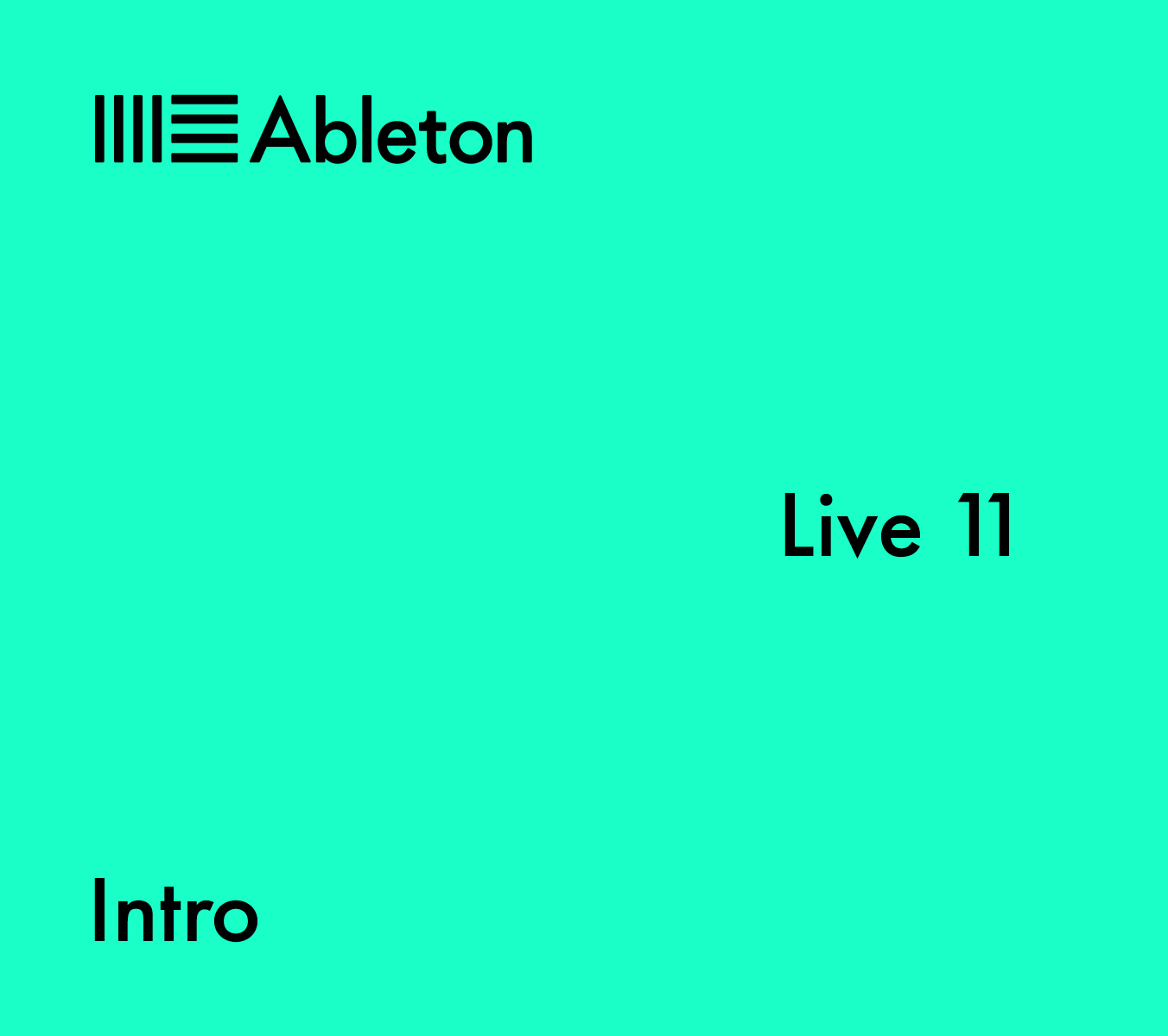 Ableton - Live 11 Intro