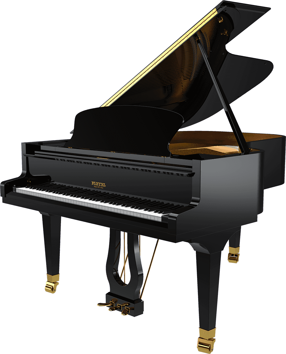 Piano à queue PLEYEL P190-BLK