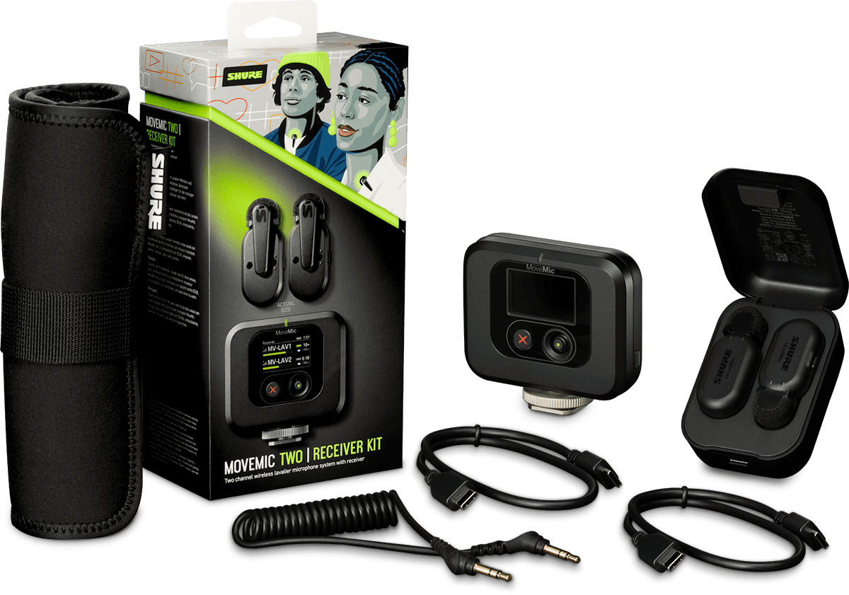 Système sans fil nomade complet MOVEMIC SHURE