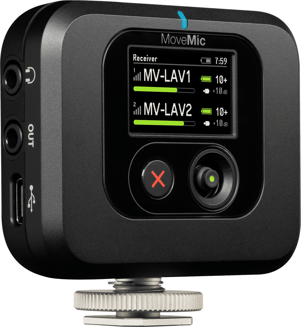 Système sans fil nomade complet MOVEMIC SHURE
