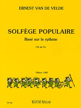 Solfège populaire Basé sur le rythme, clé de fa