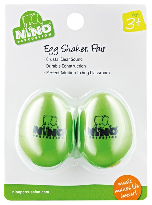 PAIRE OEUF-SHAKER NINO VERT 540GG2