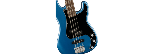 Squier Affinity Series™ Precision Bass® PJ, Laurel Fingerboard, Black Pickguard, Lake Placid Blue