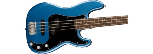 Squier Affinity Series™ Precision Bass® PJ, Laurel Fingerboard, Black Pickguard, Lake Placid Blue