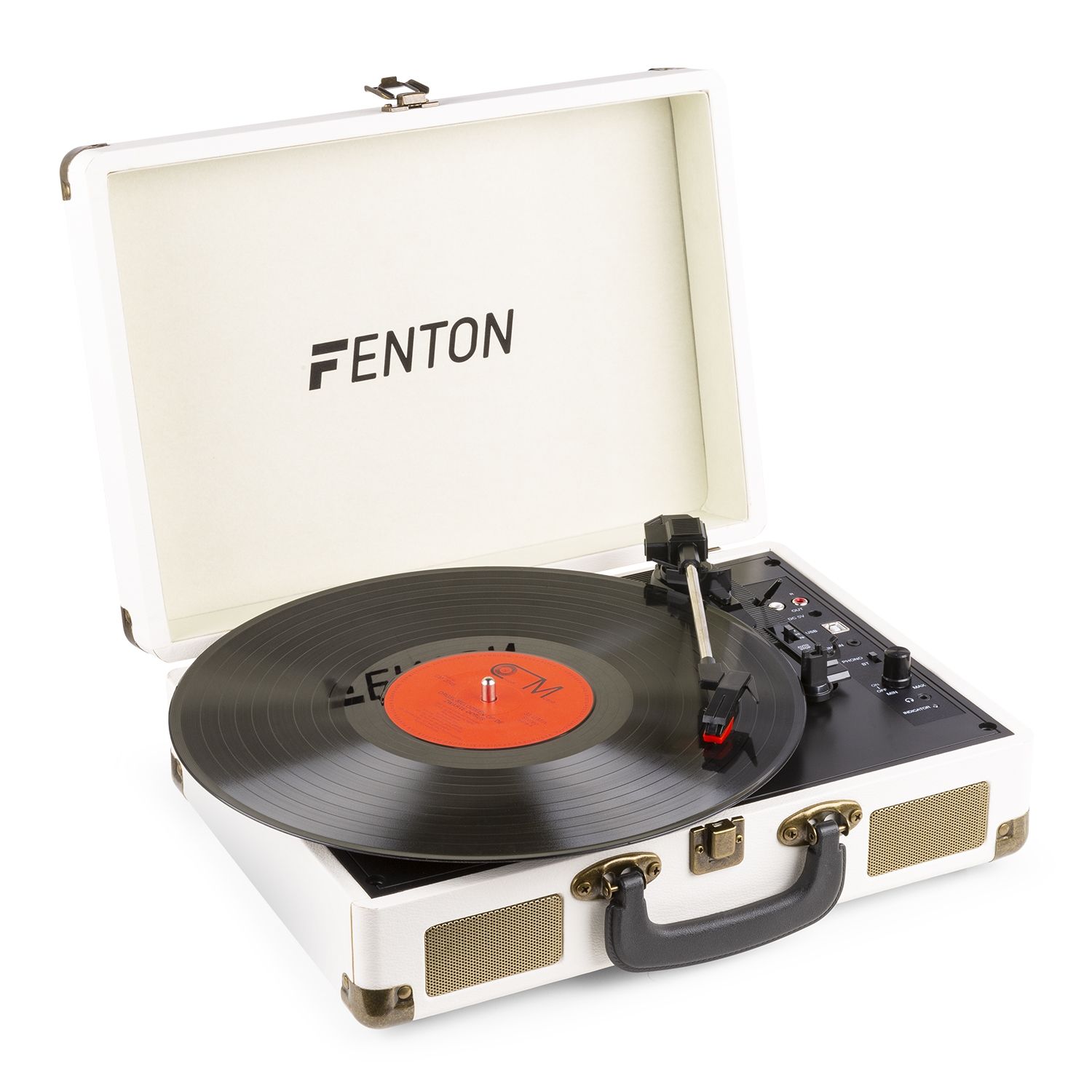PLATINE DISQUE FENTON RP115G Crème