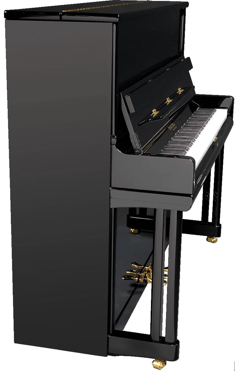 Piano droit PLEYELP131-BLK