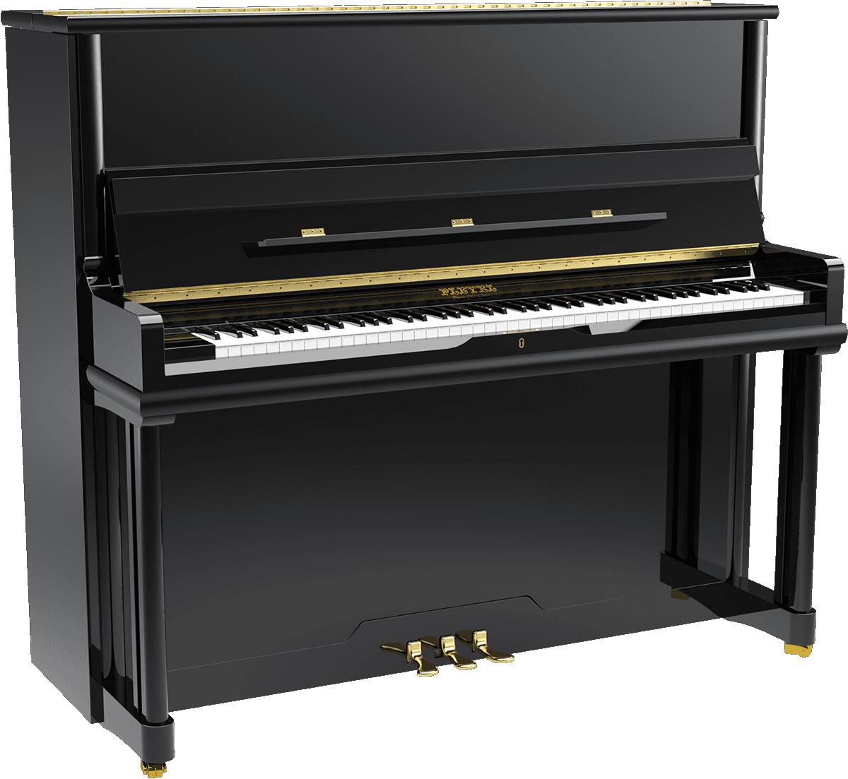 Piano droit PLEYELP131-BLK