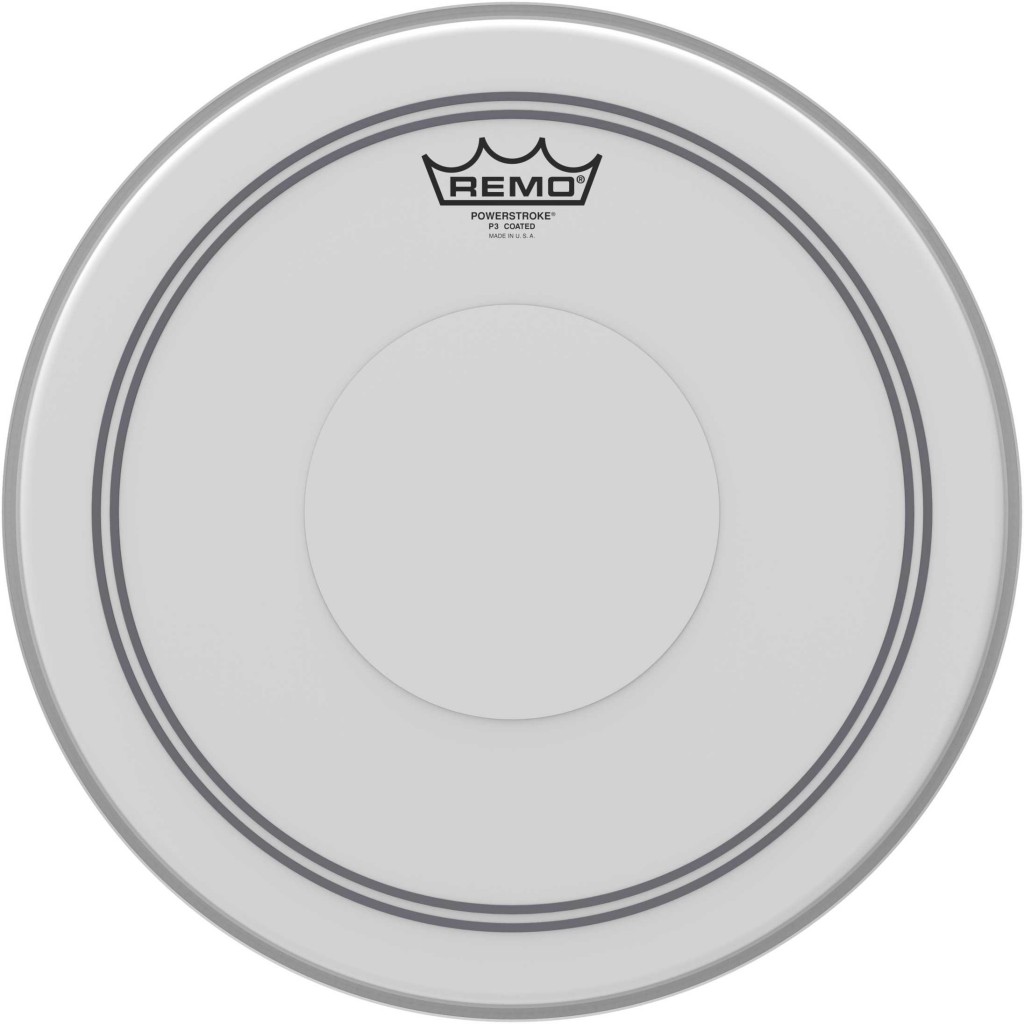 REMO 14\'\' pwrstrk3 sablee + renfort