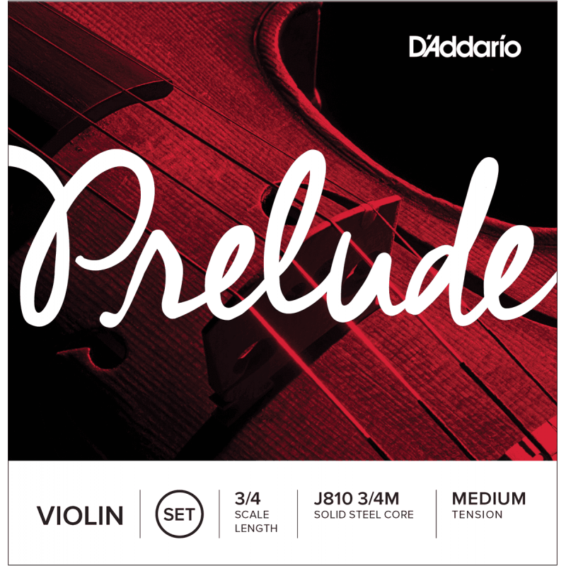 CORDES D\'ADDARIO JEU VIOLON PRELUDE 3/4