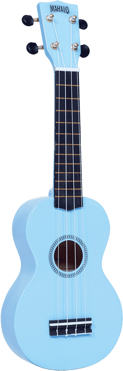 UKULELE MAHALO SOPRANO BLEU clair