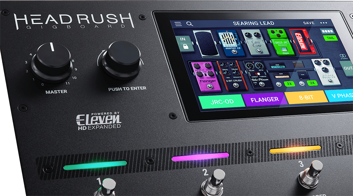 HeadRush - GIGBOARD 4 Switch + Ecran tactile 7\