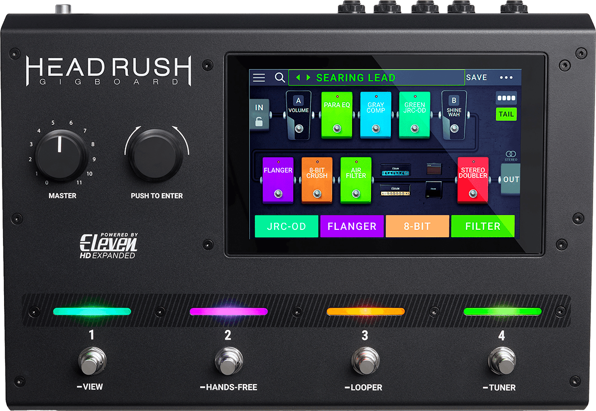 HeadRush - GIGBOARD 4 Switch + Ecran tactile 7\