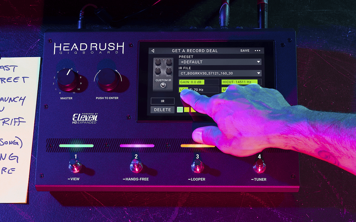 HeadRush - GIGBOARD 4 Switch + Ecran tactile 7\