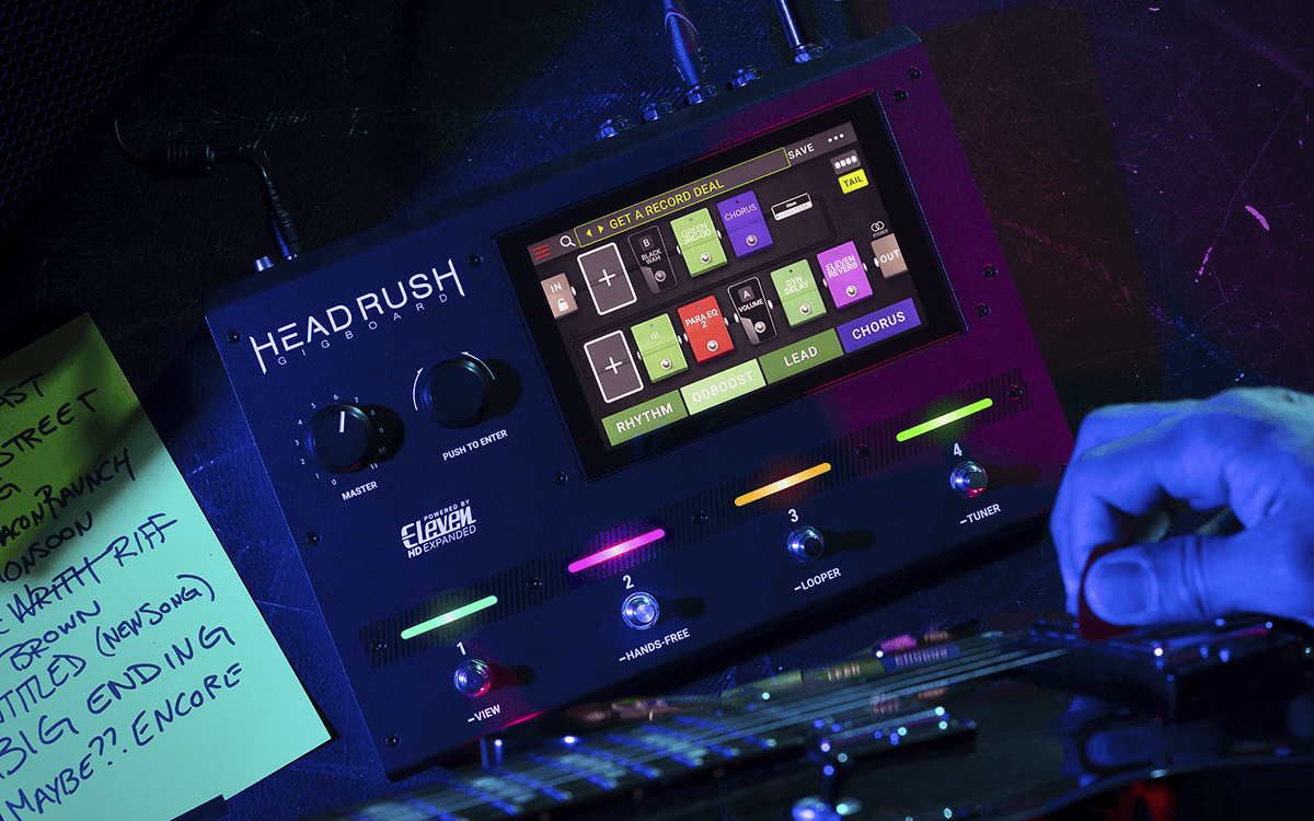 HeadRush - GIGBOARD 4 Switch + Ecran tactile 7\