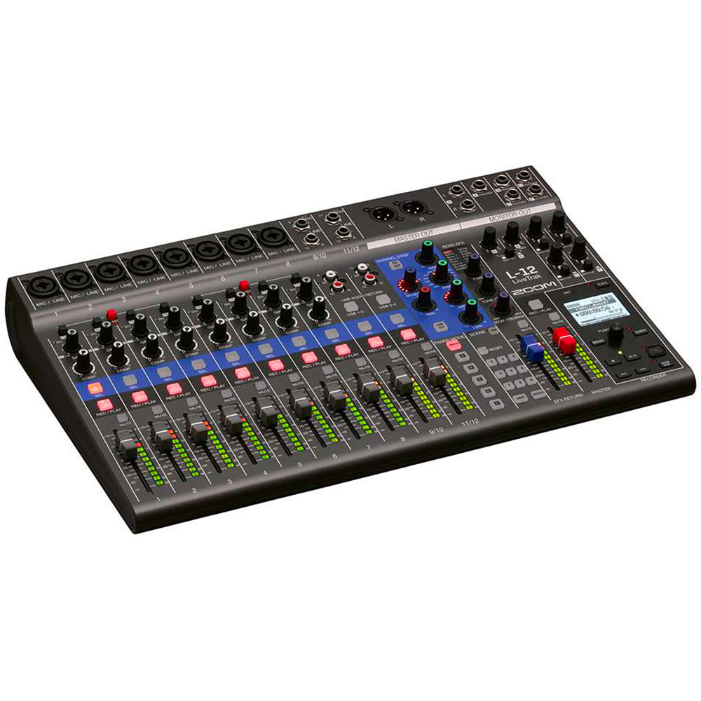 Zoom L-12 - Mixer digital 12 canaux , recorder et interface audio