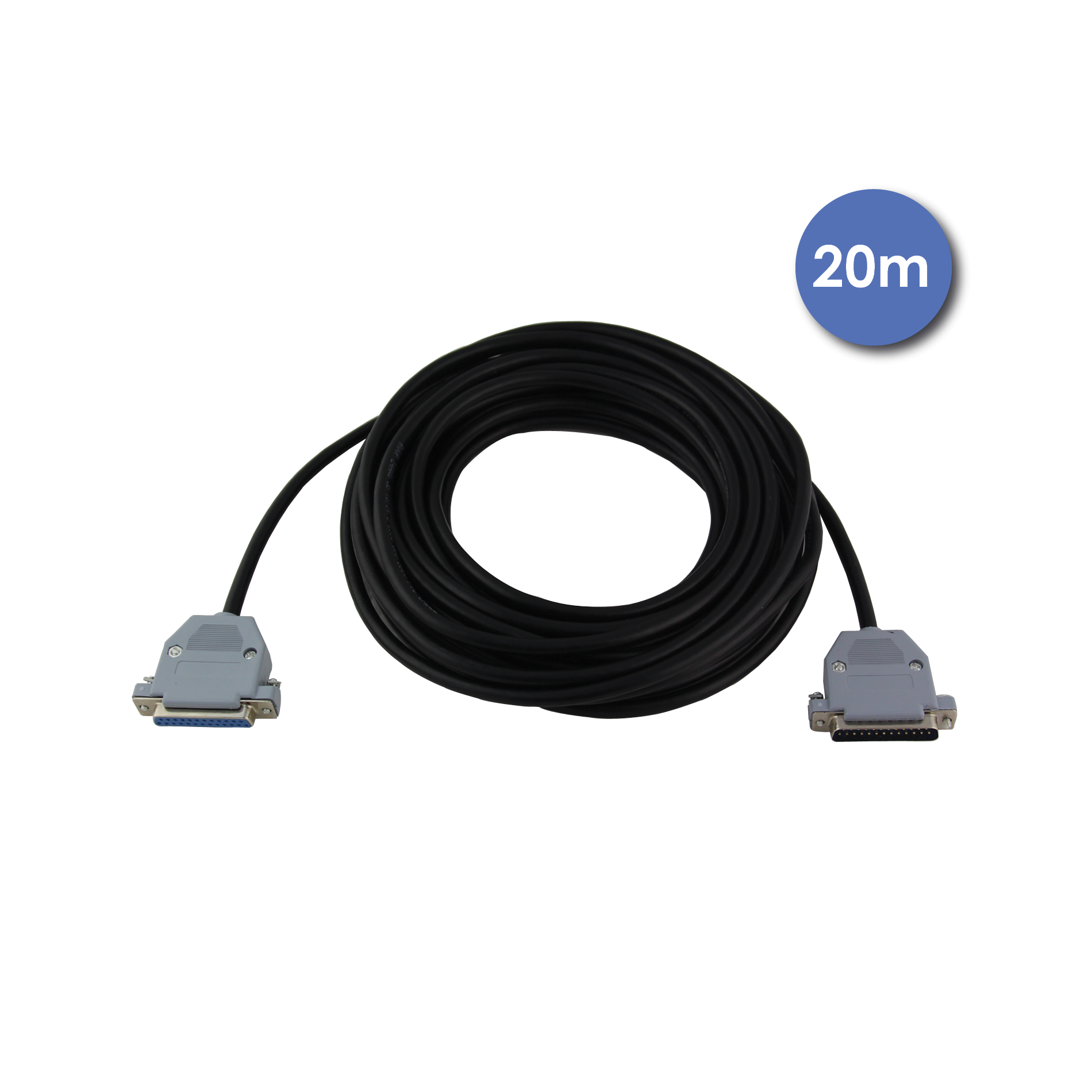 Câble ILDA 20m - DB25 Mâle - DB25 Femelle