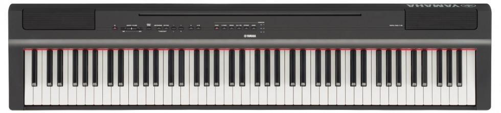 PIANO NUMERIQUE YAMAHA P125 BK 88 NOTES COMPACT noir