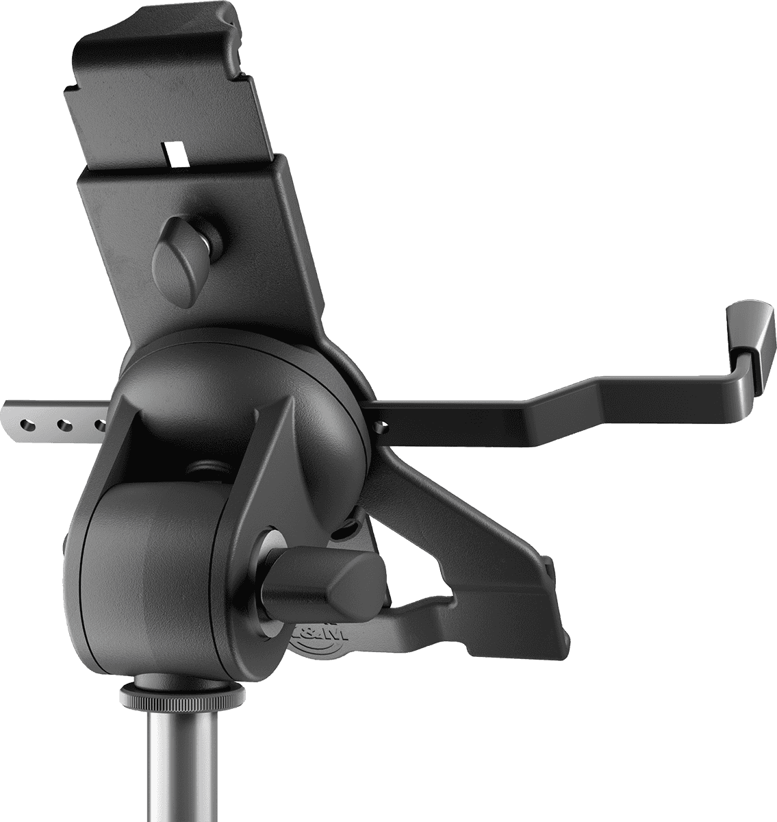 K&M - TKM 19744 Plastique Biosourcé - Fixation par vissage (3/8 ou 5/8) pour tablette