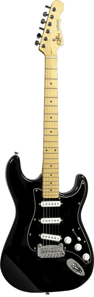 G&L TLEG-BLK-M Standard - Tribute Legacy Gloss Black touche érable