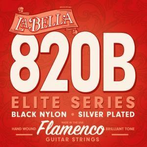 JEU FLAMENCO LA BELLA ELITE NYLON BLACK 820B