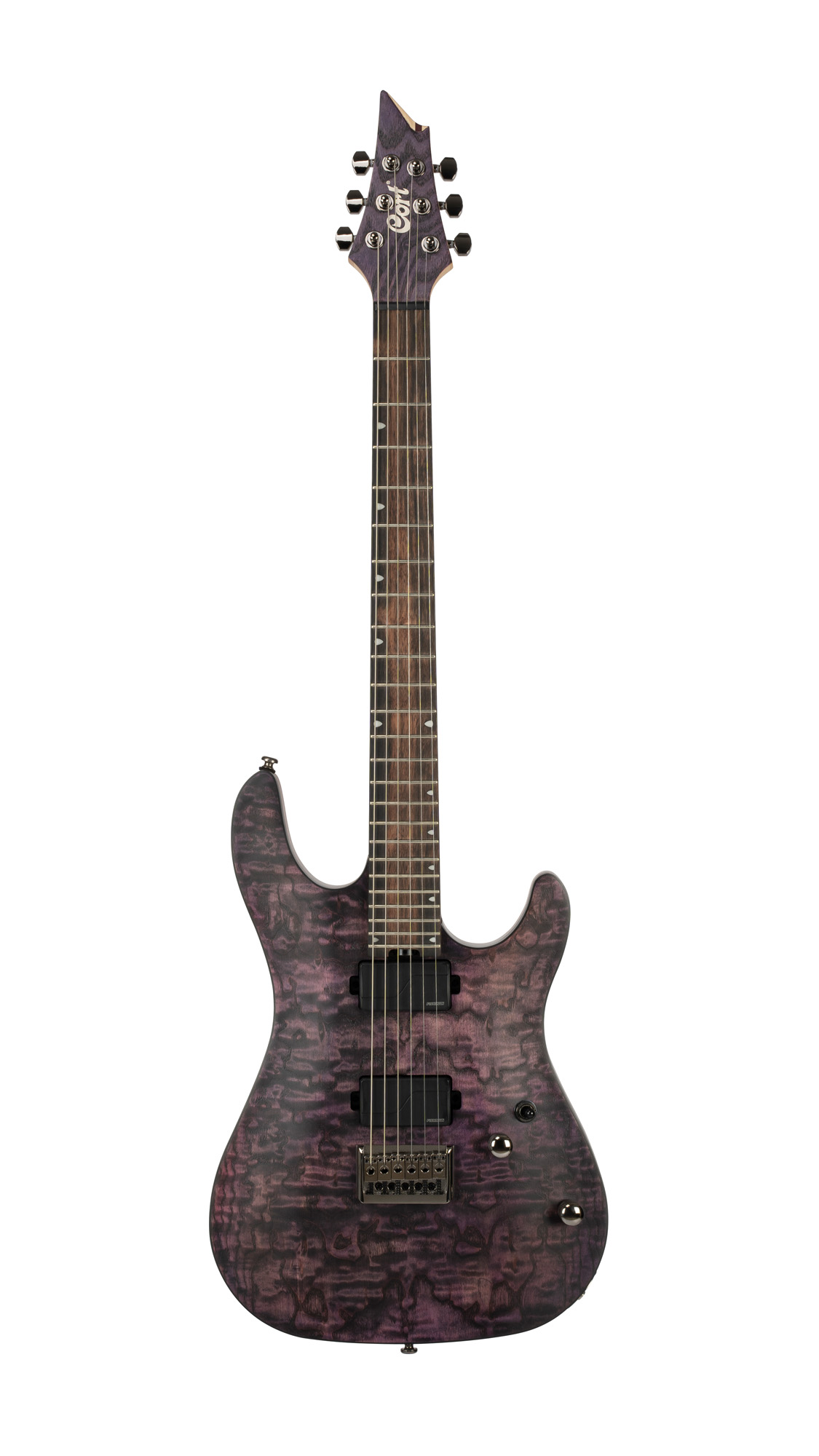 GUITARE CORT KX500 ETCHED VIOLET FONCE