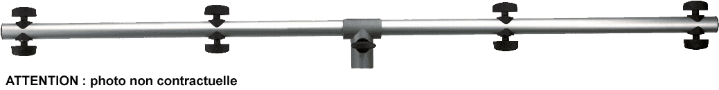 QUIKLOK S/191-1.5 barre lumière 1,5m pour 8 pars ou effets