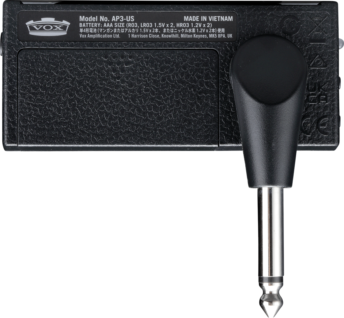VOX - AP3-US - AMPLI CASQUE AMPLUG US SILVER