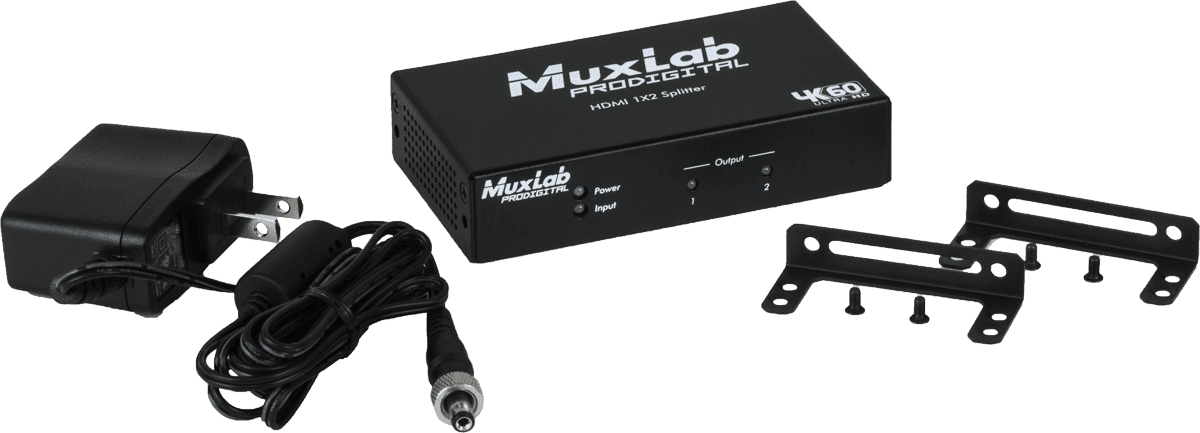 MUXLAB - IMU 500425 - Distributeur 1x2 HDMI, 4K/60