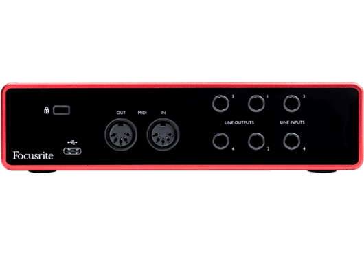 Interface Audio Focusrite - RFO SCARLETT3-4I4 Scarlett G3 - 4 in/4 out USB-C