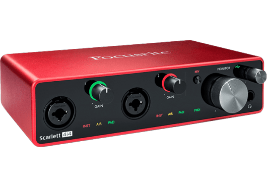 Interface Audio Focusrite - RFO SCARLETT3-4I4 Scarlett G3 - 4 in/4 out USB-C