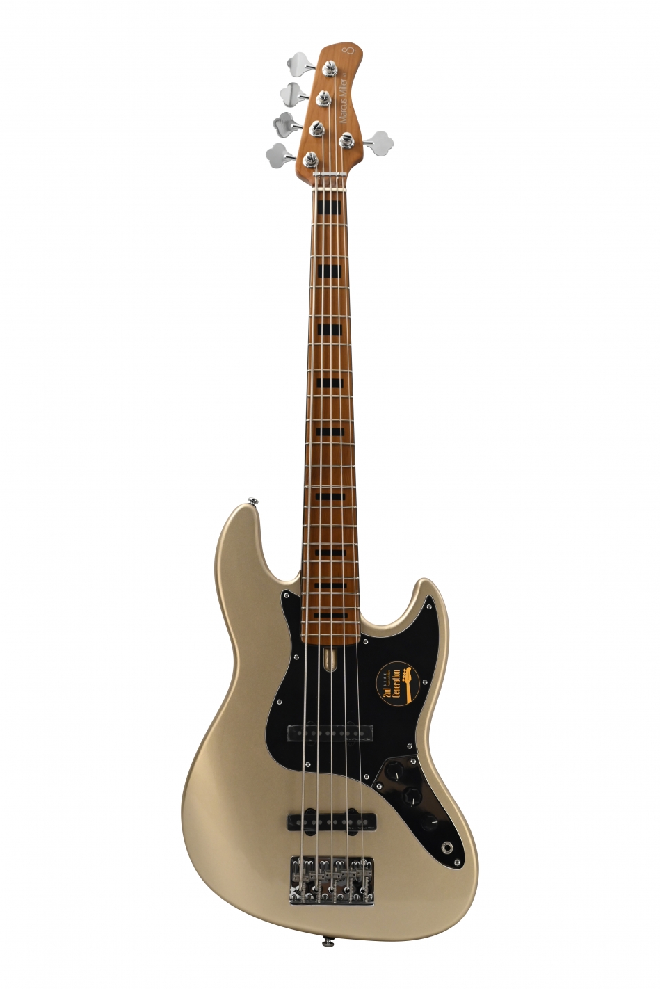 Basse Marcus Miller V5 Alder Champagne Gold Metallic